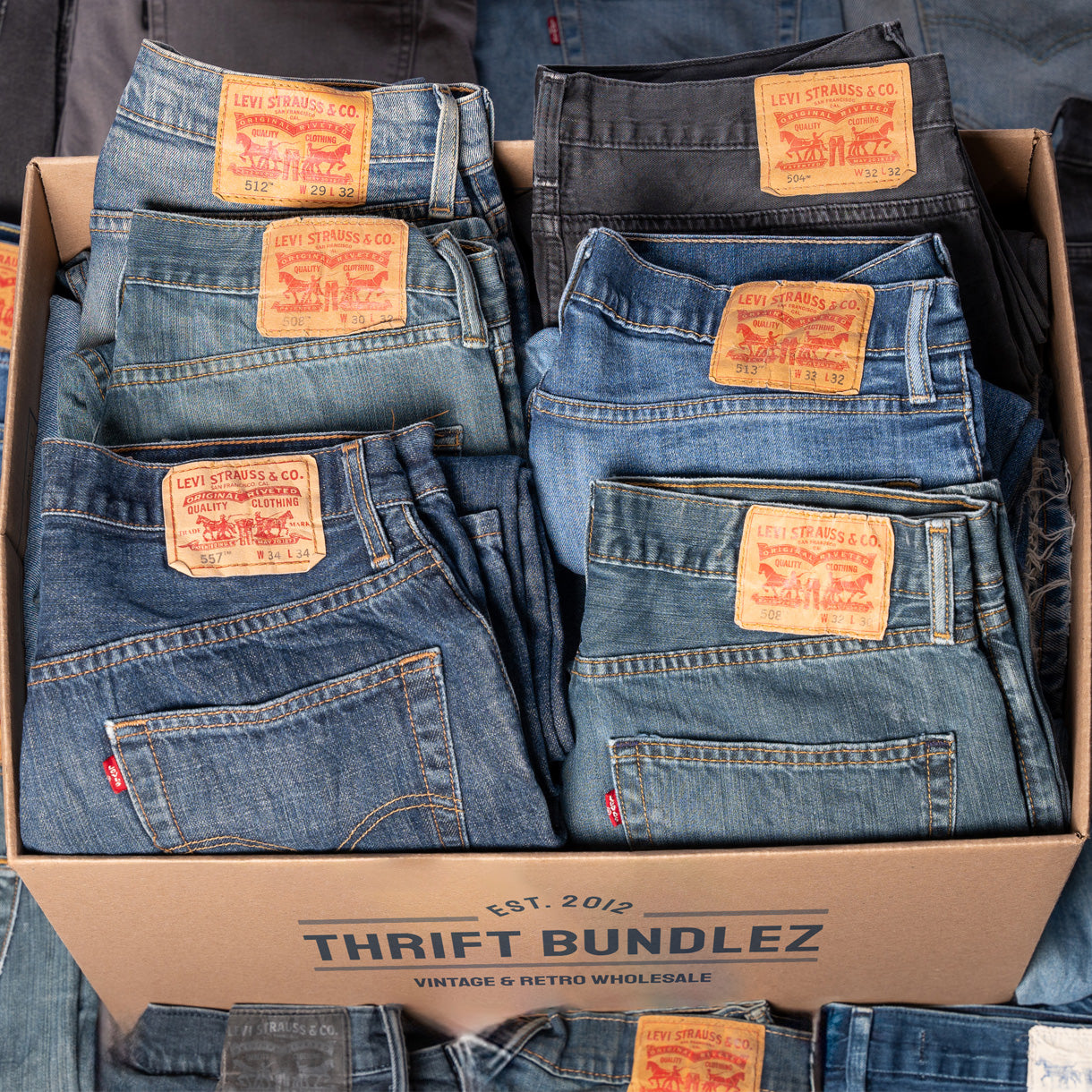 Wholesale Levi's Mixed Code Jeans