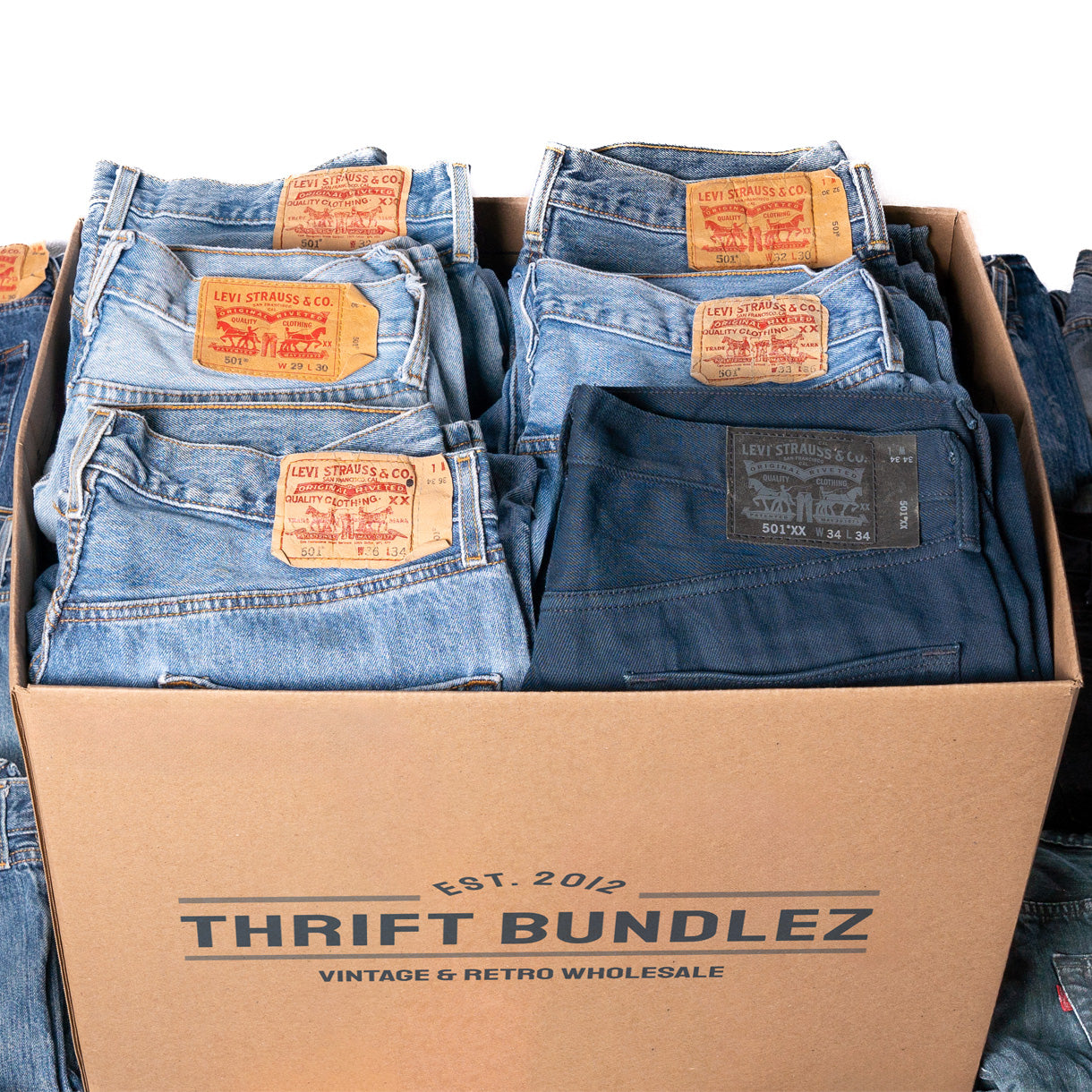 Wholesale Levi's 501 Button Fly Jeans